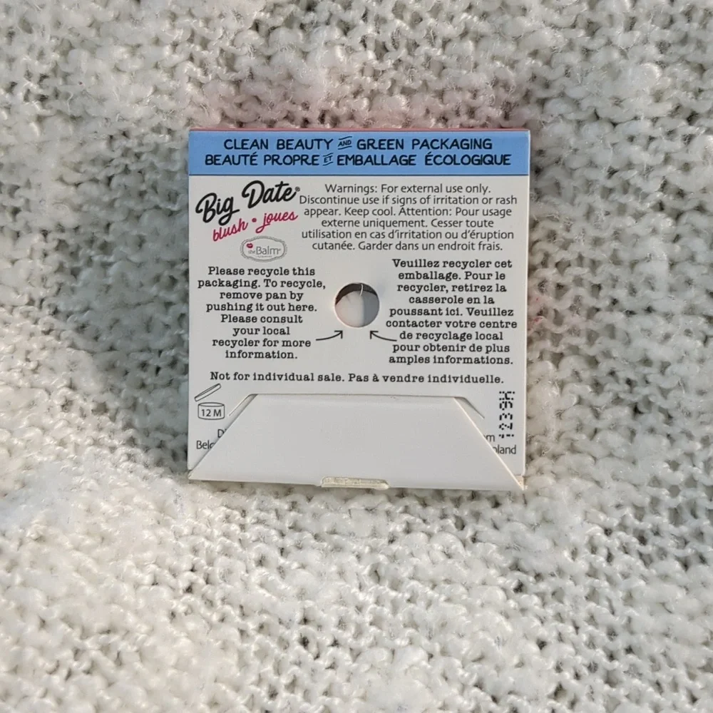 theBalm Blush in Big Date, 2.2g/0.077oz